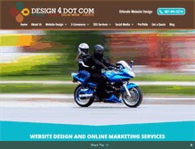 Tablet Screenshot of design4dot.com